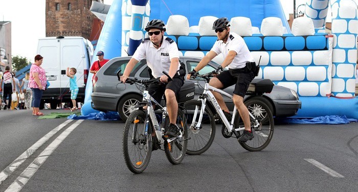 Policjanci na rowerach patrolowali ulice w Gorzowie (zdjęcia)