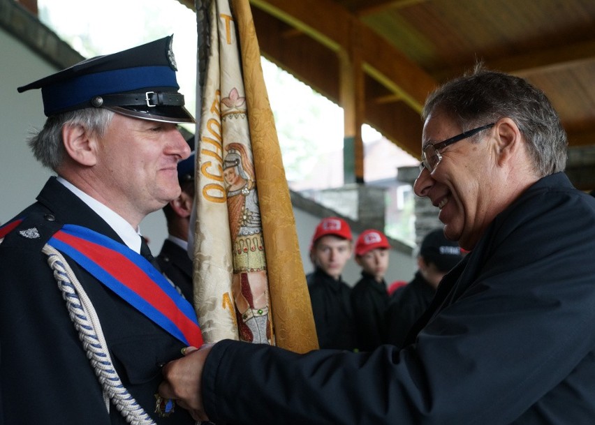 Starosta nowosądecki wyróżnił strażaków z terenu Piwnicznej-Zdroju [ZDJĘCIA]