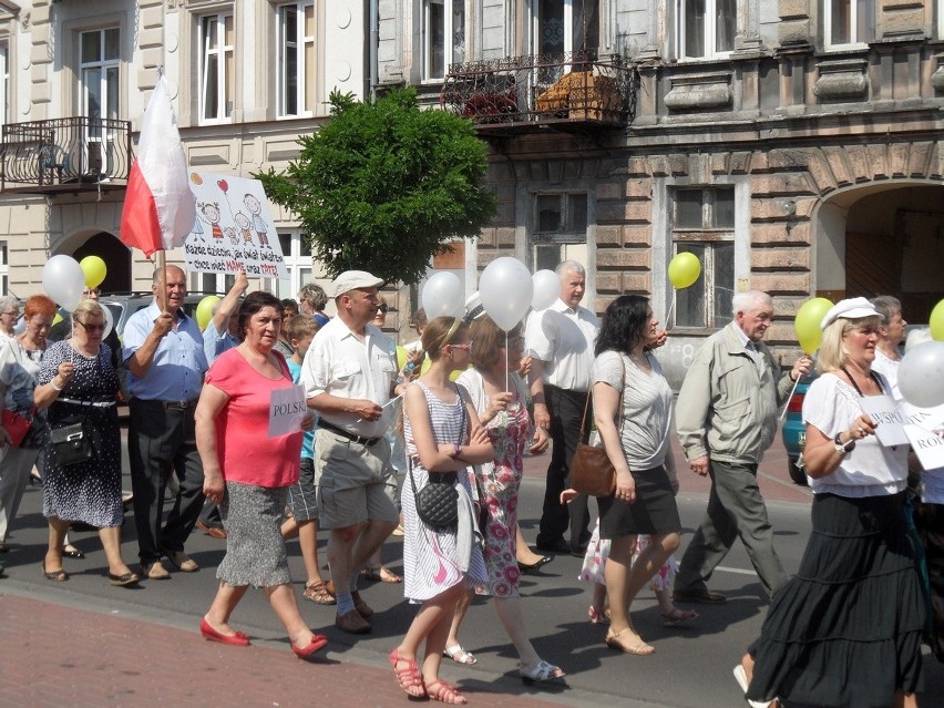 Marsz dla życia i rodziny w Będzinie