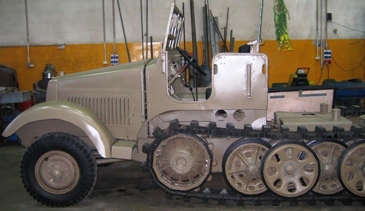 SdKfz 6 po rekonstrukcji