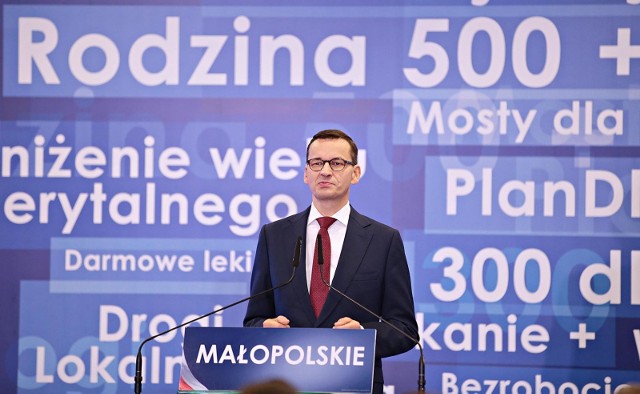 Mateusz Morawiecki w Krakowie