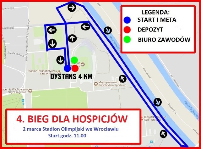 Trasa 4. Biegu dla Hospicjum