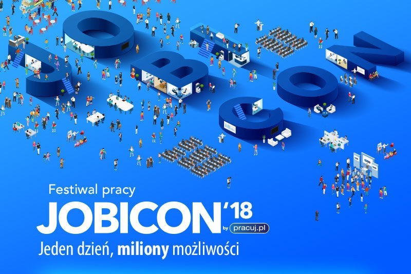 Tłumy na festiwalu Pracy Jobicon w ICE Kraków.