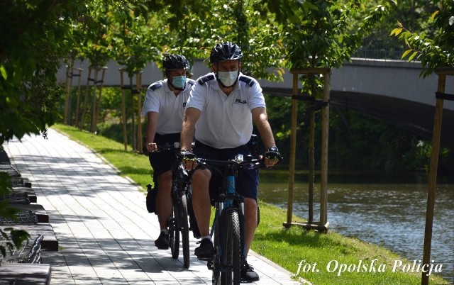 W tym roku, do służby rowerowej delegowanych zostało 6 funkcjonariuszy z Samodzielnego Pododdziału Prewencji Policji w Opolu.