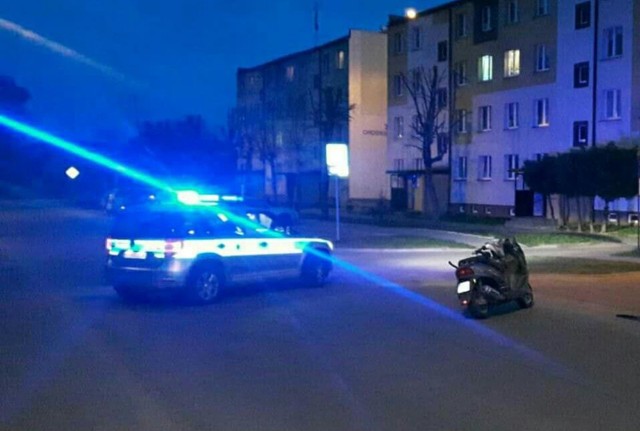 Gródek. 36-latek wjechał skuterem w seniorkę na przejściu