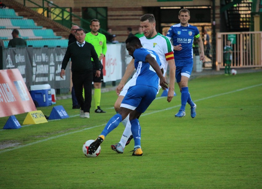 Górnik Łęczna - Miedź Legnica 1:1. Remis z liderem tabeli (ZDJĘCIA)