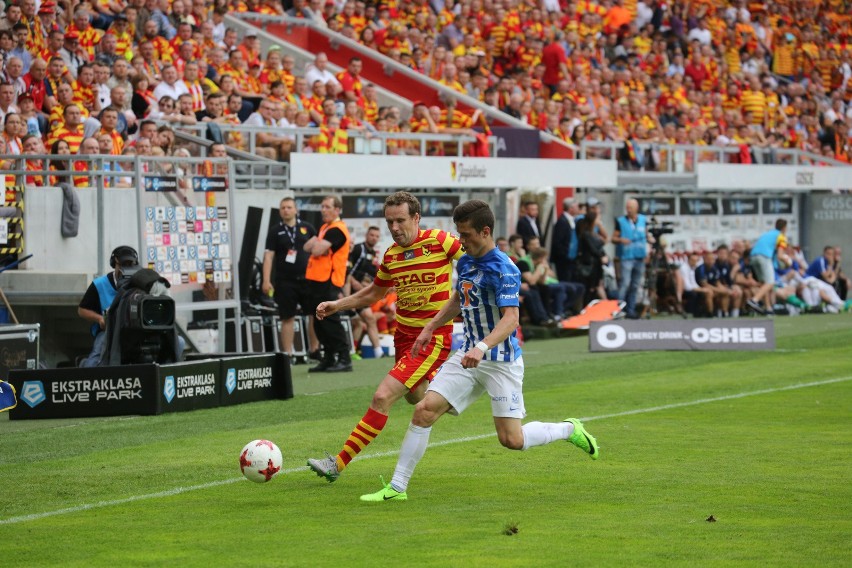 Jagiellonia - Lech 2:2. Jagiellonia Białystok wicemistrzem...