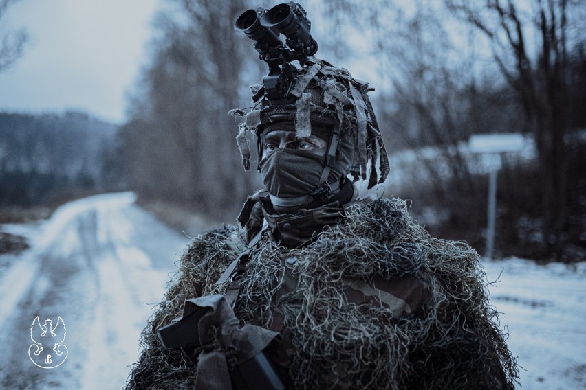 W zimowych ćwiczeniach Wojsk Obrony Terytorialnej i wojsk...