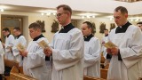 8 alumnów Wyższego Seminarium Duchownego w Przemyślu zostało przyobleczonych w strój duchowny [ZDJĘCIA]