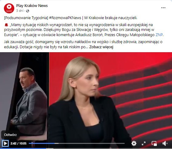 Kraków. Miliony zł na nową miejską telewizję. Miała informować o pomocy dla uchodźców, a jest kolejnym kanałem informacyjnym władz miasta