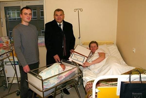 Prezydent Białegostoku odwiedził córkę państwa Artemiuk