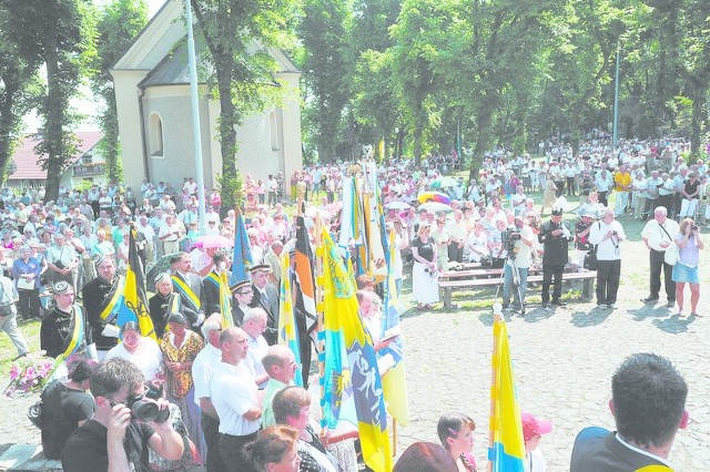 Pątników było więcej niż rok temu, co zauważył i podkreślił bp opolski Andrzej Czaja.