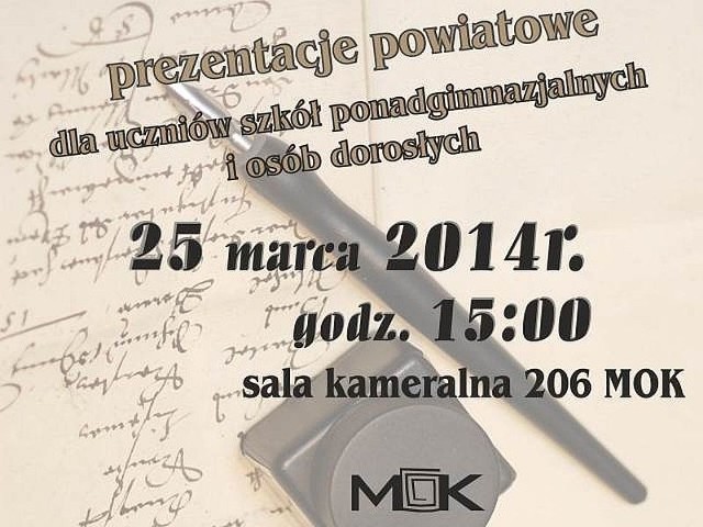 We wtorek w Międzyrzeckim Ośrodku Kultury odbędą się powiatowe prezentacje 59. Ogólnopolskiego Konkursu Recytatorskiego.