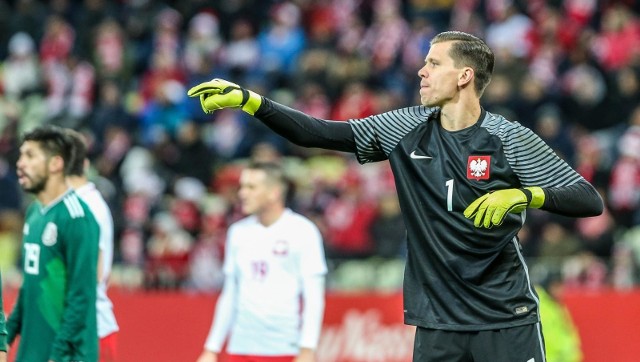 13.11.2017  gdansk. stadion energa gdansk. pilka nozna. mecz towarzyski: polska - meksyk  nz.  wojciech szczesny  fot. karolina misztal / polska press/dziennik baltycki