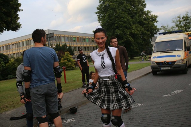 I Tyski Nightskating [ZDJĘCIA] Nightskating Tychy 2015