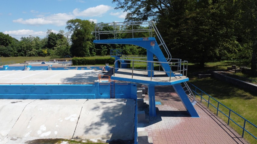 Tak wygląda obecnie odkryty basen w Strzelcach Opolskich.