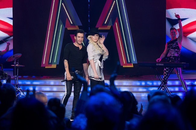 Mtti Jakubiec i Kasia Cerekwicka jako Adam Levine z Maroon 5...