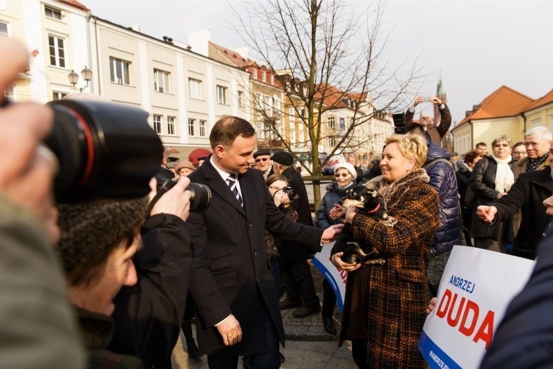 Andrzej Duda w Białymstoku