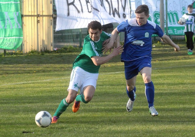 Rossi Leandro strzelił dwa gole dla Radomiaka w meczu ze Świtem Nowy Dwór Mazowiecki.