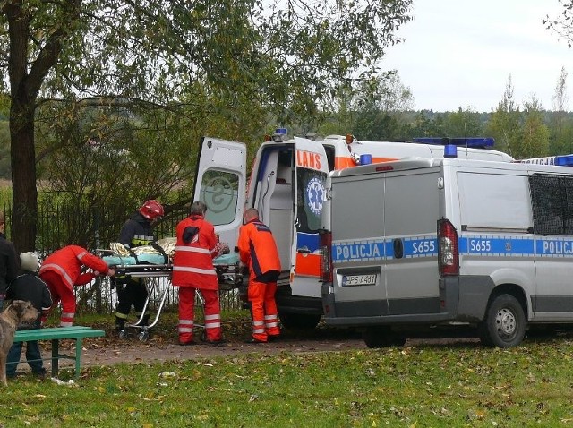 Niedoszłą samobójczynię zawieziono do starachowickiej lecznicy.