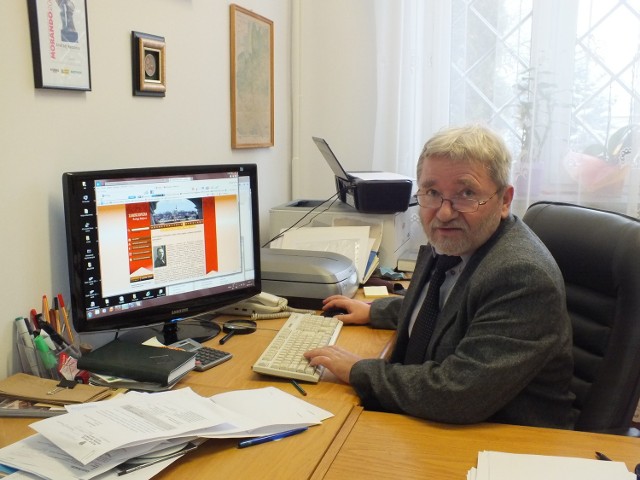 Andrzej Kędziora, autor "Encyklopedii Zamościa" (wersja książkowa i internetowa), jest dyrektorem Archiwum Państwowego w Zamościu