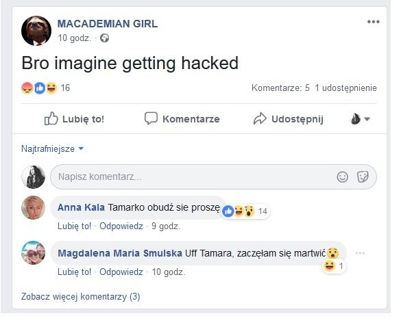 Facebookowy profil znanej szczecinianki zhakowany. Blogerka modowa Macademian Girl padła ofiarą hakerów!  