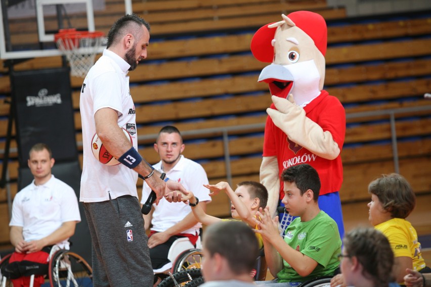 Marcin Gortat w Dąbrowie Górniczej