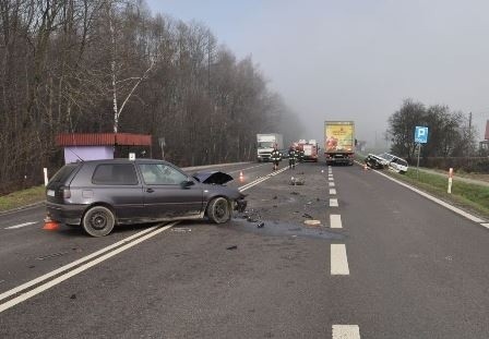 Do wypadku w Podkrasnem doszło o 5:15 rano.