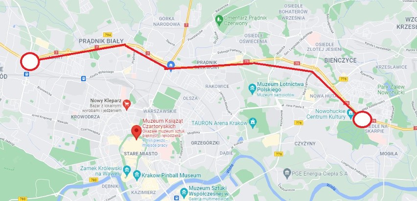 Kraków. Czy powstanie nadziemna kolejka typu monorail? Jest propozycja trzech tras