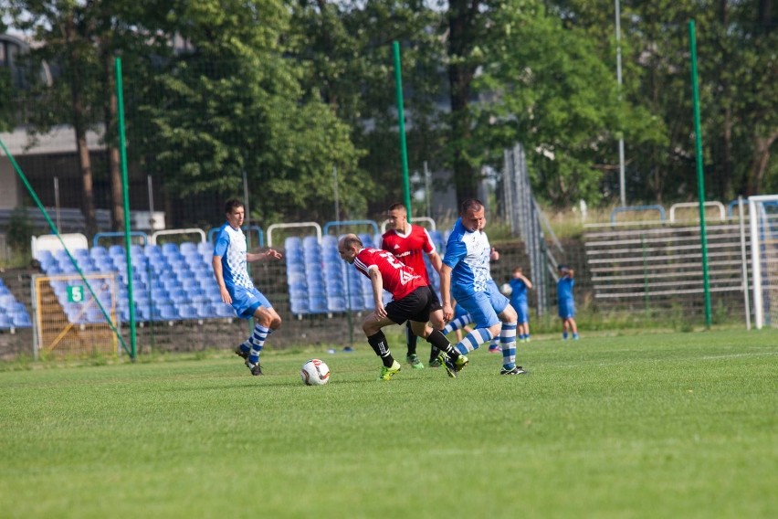 Hutnik - Pcimianka. Bogdan Dybek grał w ataku, z numerem 10