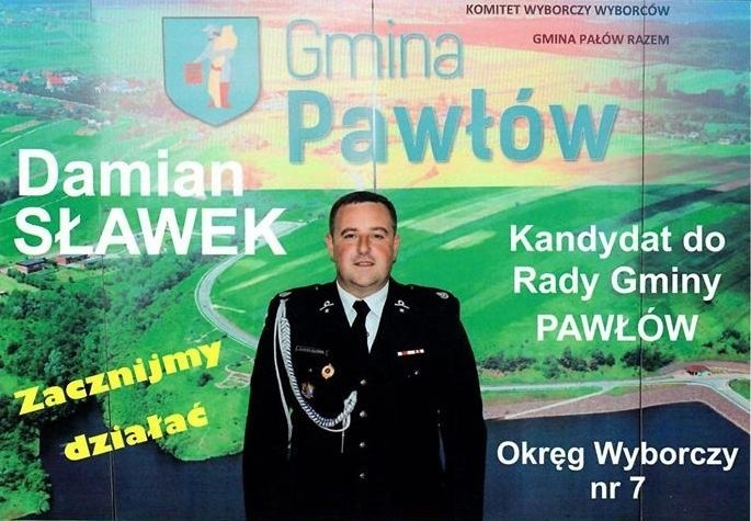 Drugie miejsce zajął Damian Sławek, który reprezentuje...