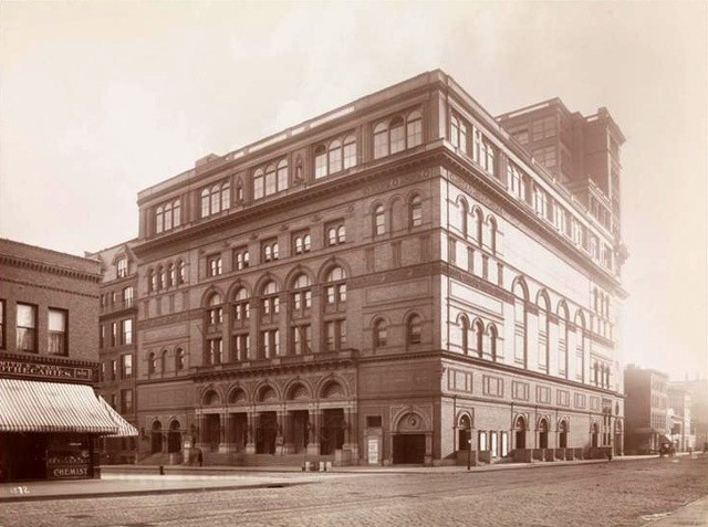 Carnegie Hall w 1895 roku