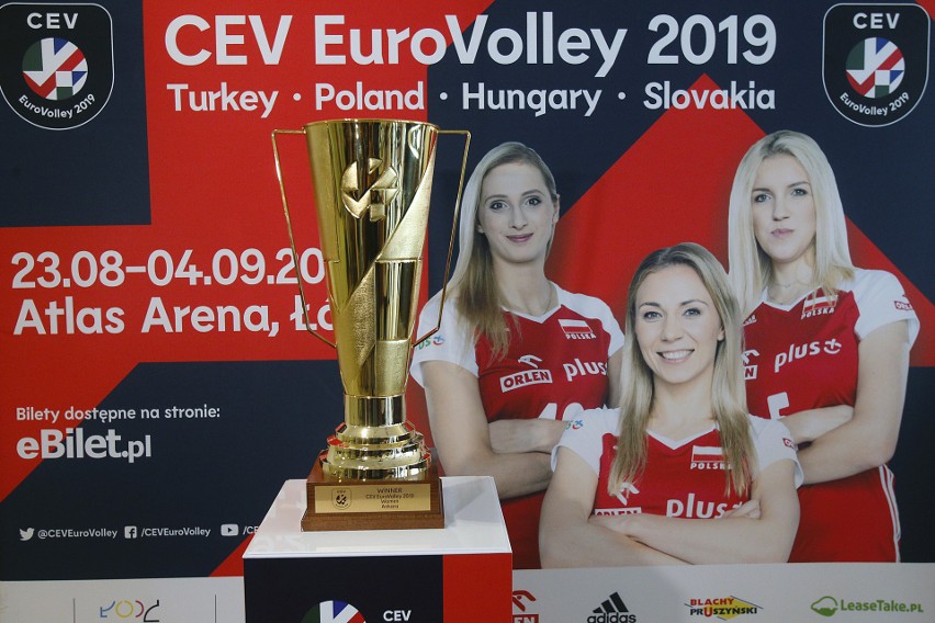 EuroVolley 2019. Puchar dla mistrzyń już jest w Łodzi