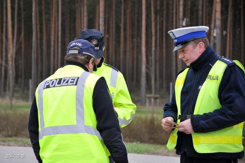 Niemiecka policja na polskich drogach. Działania na...