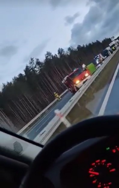 Wypadek na S3 za Babigoszczą. Droga w stronę Szczecina zablokowana! [WIDEO, ZDJĘCIA]