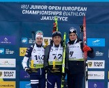  Wielkie wydarzenie dla mongolskiego biathlonu. Enkhsaikhan Enkhbat mistrzem Europy juniorów w Jakuszycach