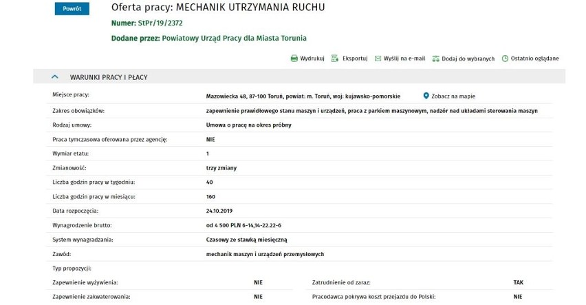 Prezentujemy listę najnowszych ofert pracy w województwie...