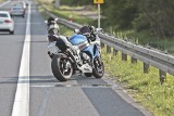 Motocyklista zginął w wypadku na S3 w Zielonej Górze [ZDJĘCIA]