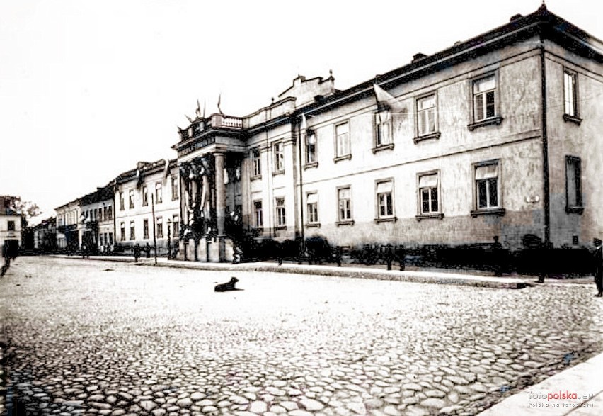 1885 , Radom, Rynek. Kolegium Pijarów.