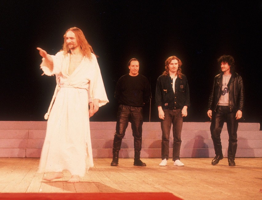 1994 Warszawa. Sala Kongresowa PKiN . Musical Jezus Chrystus...