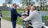 Wybory 2024. Radosław Witkowski spotkał się z mieszkańcami osiedla Borki. Zaprezentował też nowy spot wyborczy