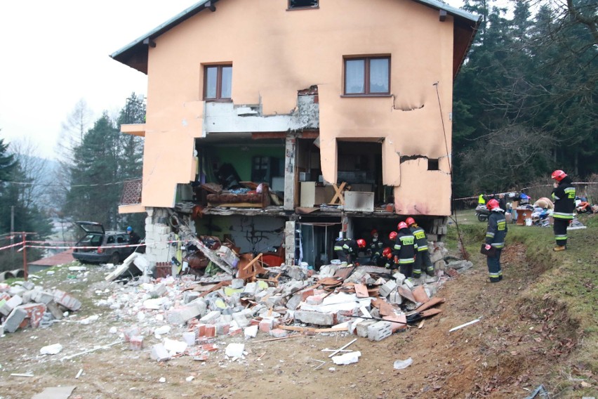 Olszanka. Dom Zielonków praktycznie przestał istnieć [ZDJĘCIA]