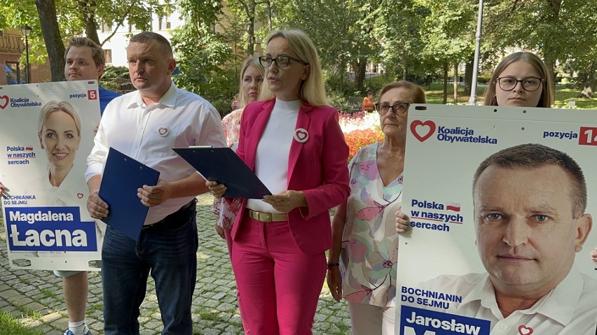 Magdalena Łacna i Jarosław Marzec, kandydaci KO do Sejmu z Bocheńszczyzny: "Chcemy przywrócić Polskę zwykłym Polakom"