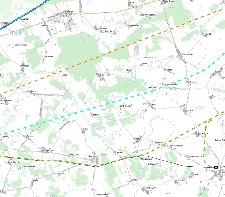 Ostrołęka. Spółka Centralny Port Komunikacyjny pokazała warianty linii kolejowej Ostrołęka-Łomża [ZDJĘCIA]