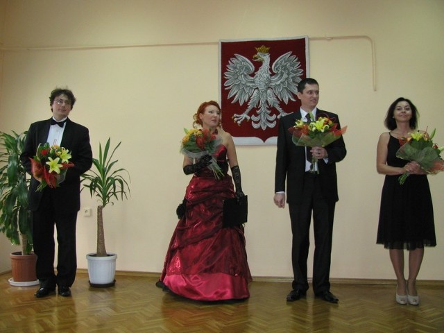 Artyści Opery Narodowej spotkali się z gorącym przyjęciem w Odrzywole.