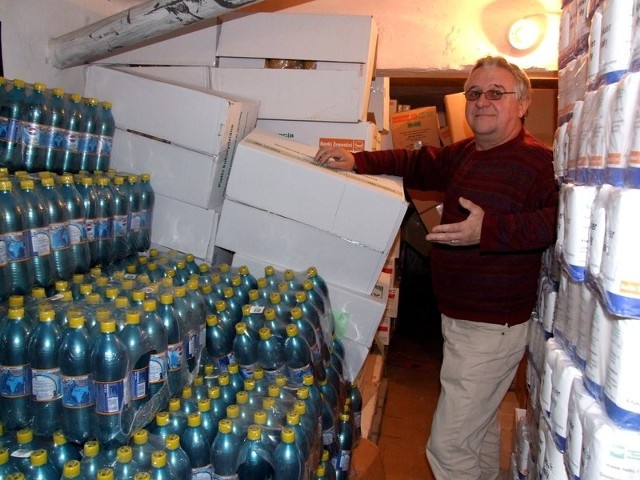 Świąteczna Zbiórka Żywności zostanie między innymi przeprowadzona w Grójcu. Będzie ją koordynował Wolontariat Dobre Serce. na zdjęciu Karol Pietrzak z Wolontariatu.