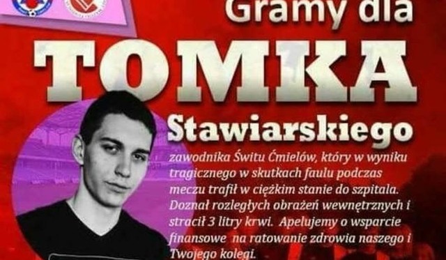 Życie Tomka Stawiarskiego po tragedii w Chmielniku drastycznie się zmieniło. Kluby cały czas prowadzą zbiórkę pieniędzy na rehabilitację i zachęcają innych do pomocy.