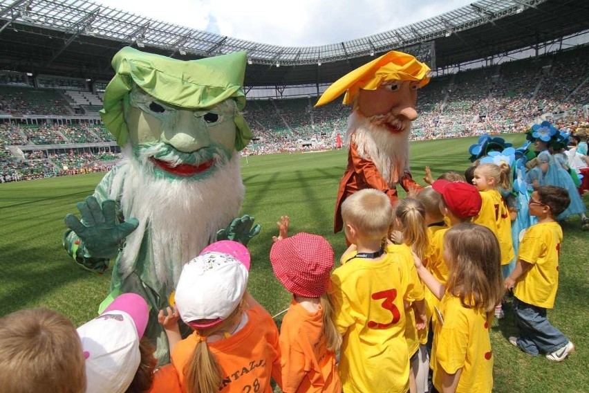 Wrocław: Dzień Przedszkolaka na Stadionie Miejskim (ZDJĘCIA, FILM)