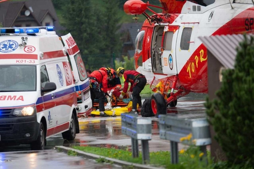 Tragedia w Tatrach. 27 osób pozostaje w małopolskich szpitalach