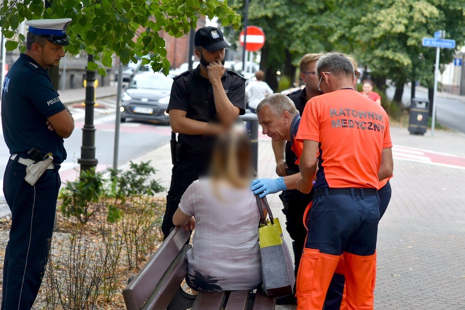 Leszno Kierowca porsche, który pobił pieszą na pasach w